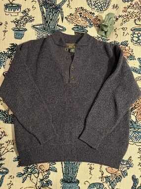Eddie Bauer Button Up Sweater